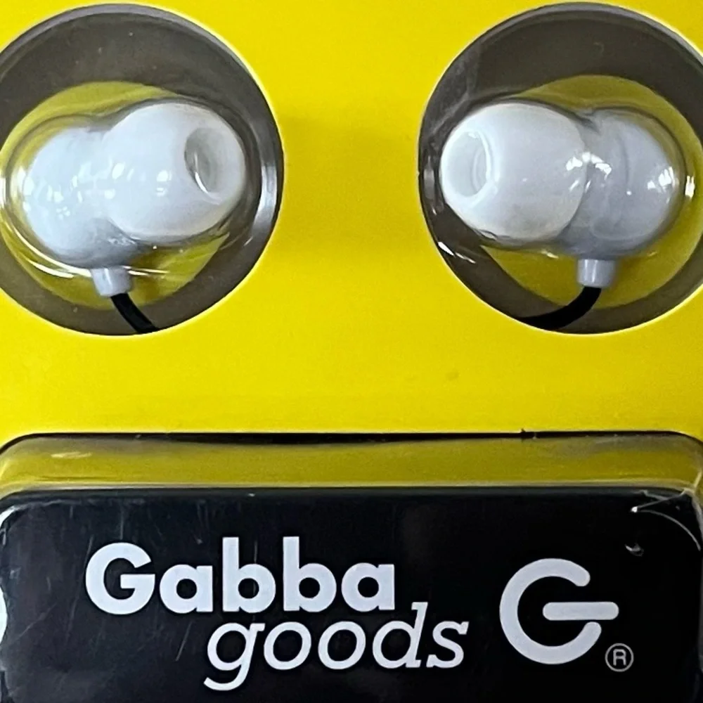 Emoji Earbuds with Mic - Yellow and Black
